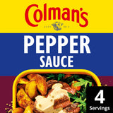 Colman's Classic Comforts Pepper Sauce Mix 22g, imported from the UK