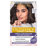 L'Oreal Paris permanent hair dye Ultra Ash Light Brown 5.11, imported from the UK