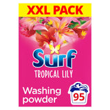Surf tropical lily washing powder 4.75kg, imported from the UK