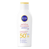 NIVEA Sun Lotion Sensitive Allergy Protect SPF50+ 200ml, imported from the UK