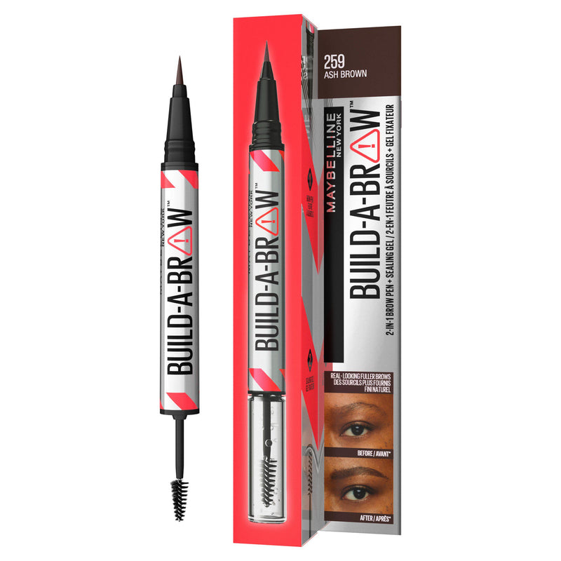 Maybelline Build a Brow pen Ash Brown, imported from the UK