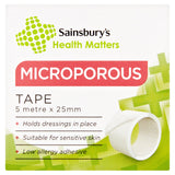 Sainsbury's Health Matters microporous tape 5m - British product