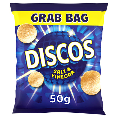 Sainsburys Salt & Vinegar Wheat Snack Crisps Grab Bag 50g- Buy online at McGrocer