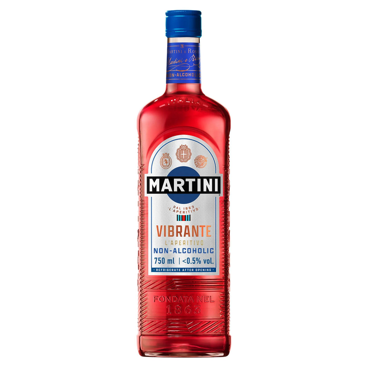 Martini Vibrante non-alcoholic aperitivo 75cl (British brand)