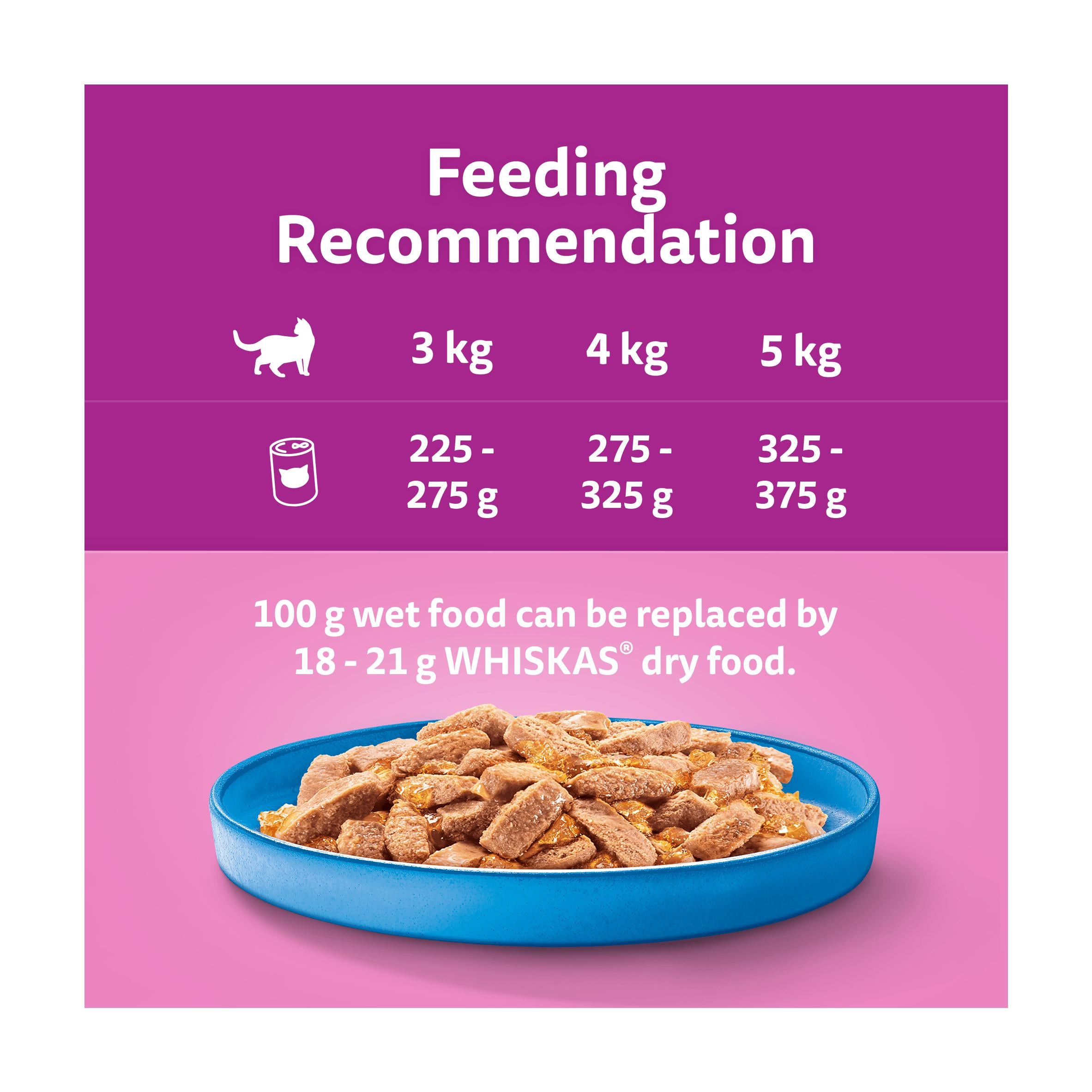 Whiskas Ocean Menu wet cat food 6x400g, imported from the UK