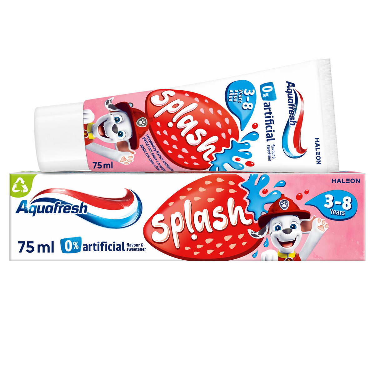 Aquafresh Paw Patrol Splash toothpaste 75ml (British brand)
