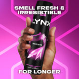 Lynx deodorant spray Excite 48h 250ml, UK version