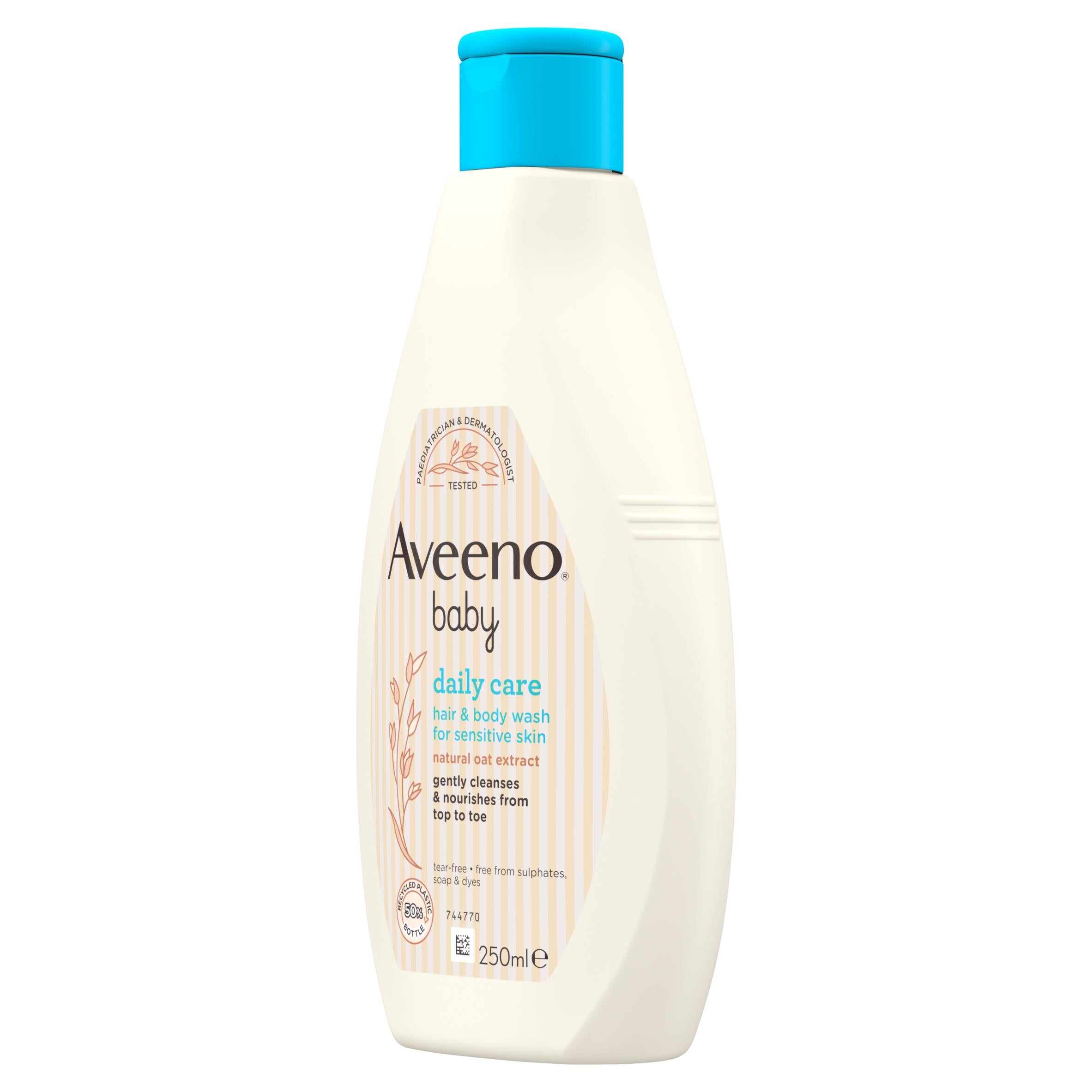 Aveeno Baby Daily Care Hair & Body Wash 250ml - British product