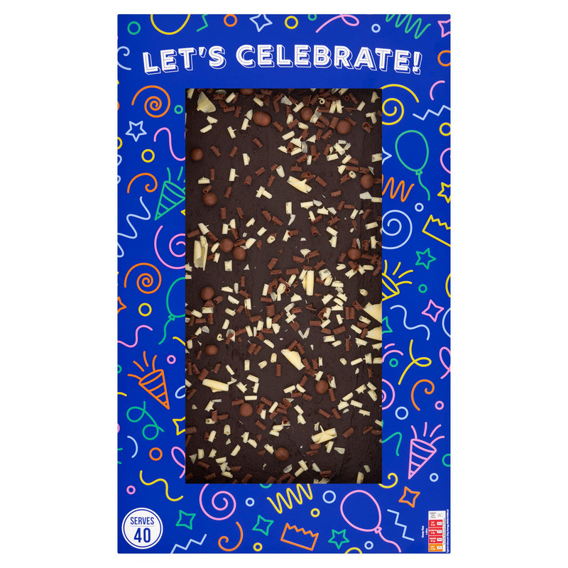 Sainsbury's chocolate tray bake cake 1.69kg (British brand)
