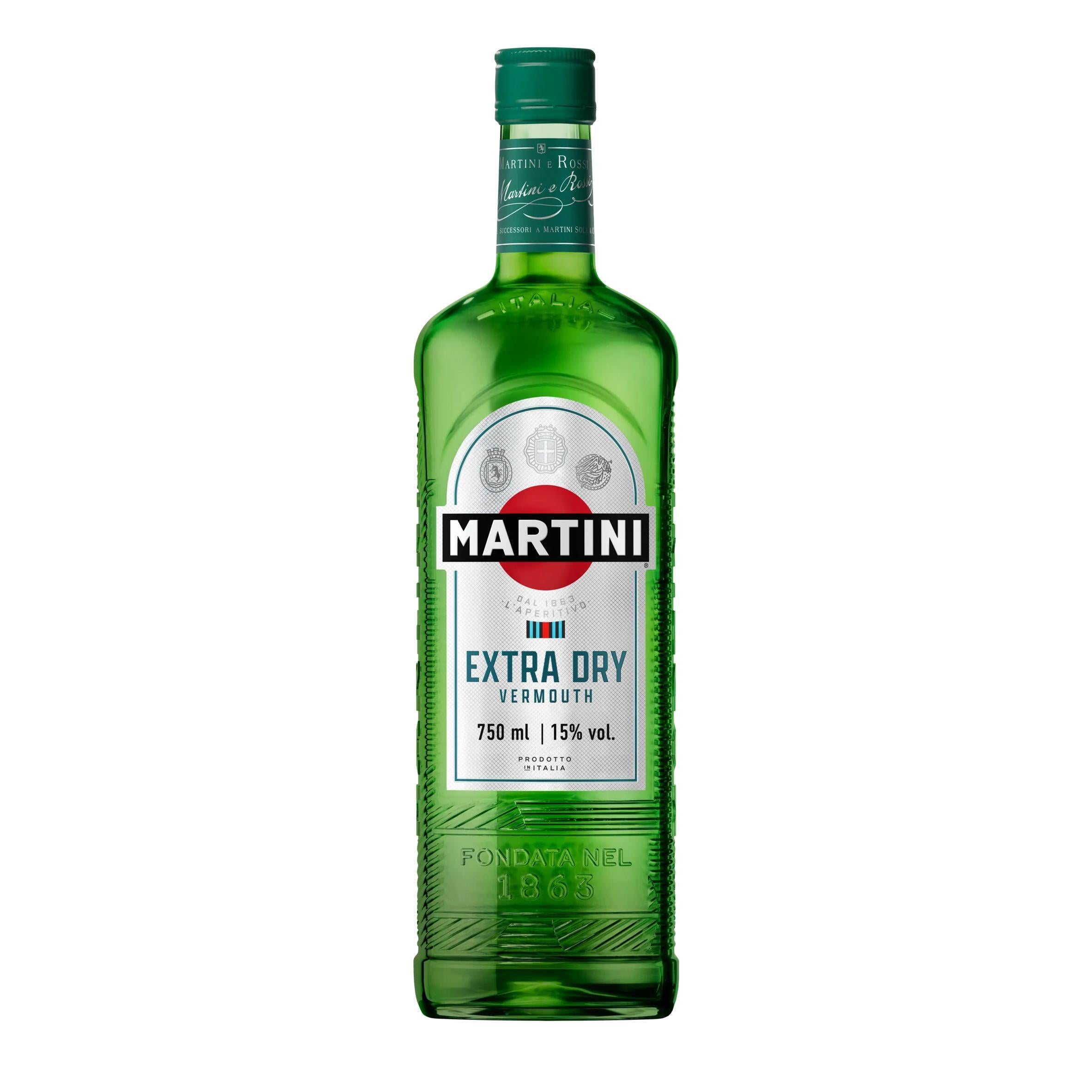Martini Extra Dry Vermouth 75cl - British product
