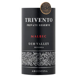 Trivento Private Reserve Malbec red wine 75cl, UK version