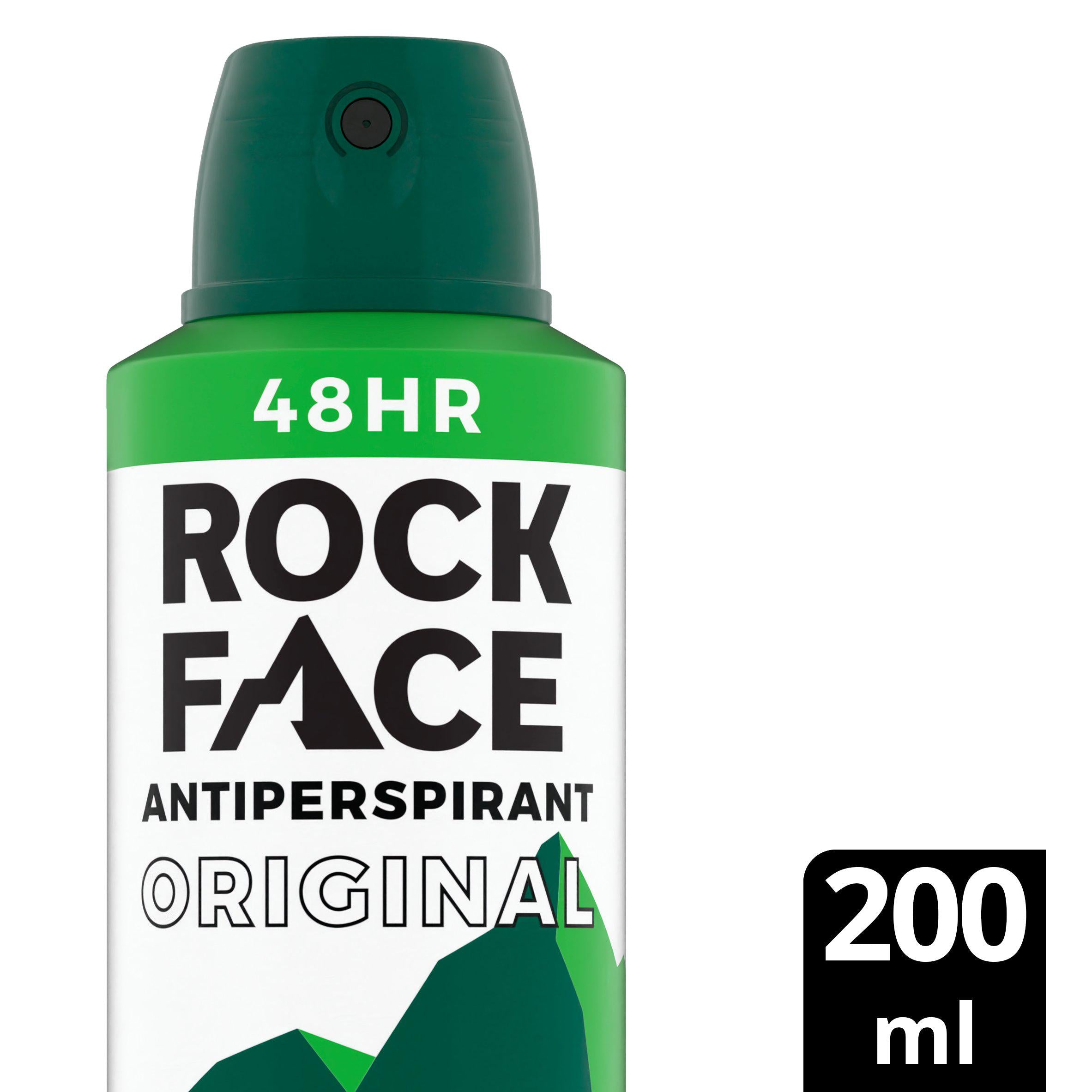 Rock Face Antiperspirant Deodorant 200ml, imported from the UK