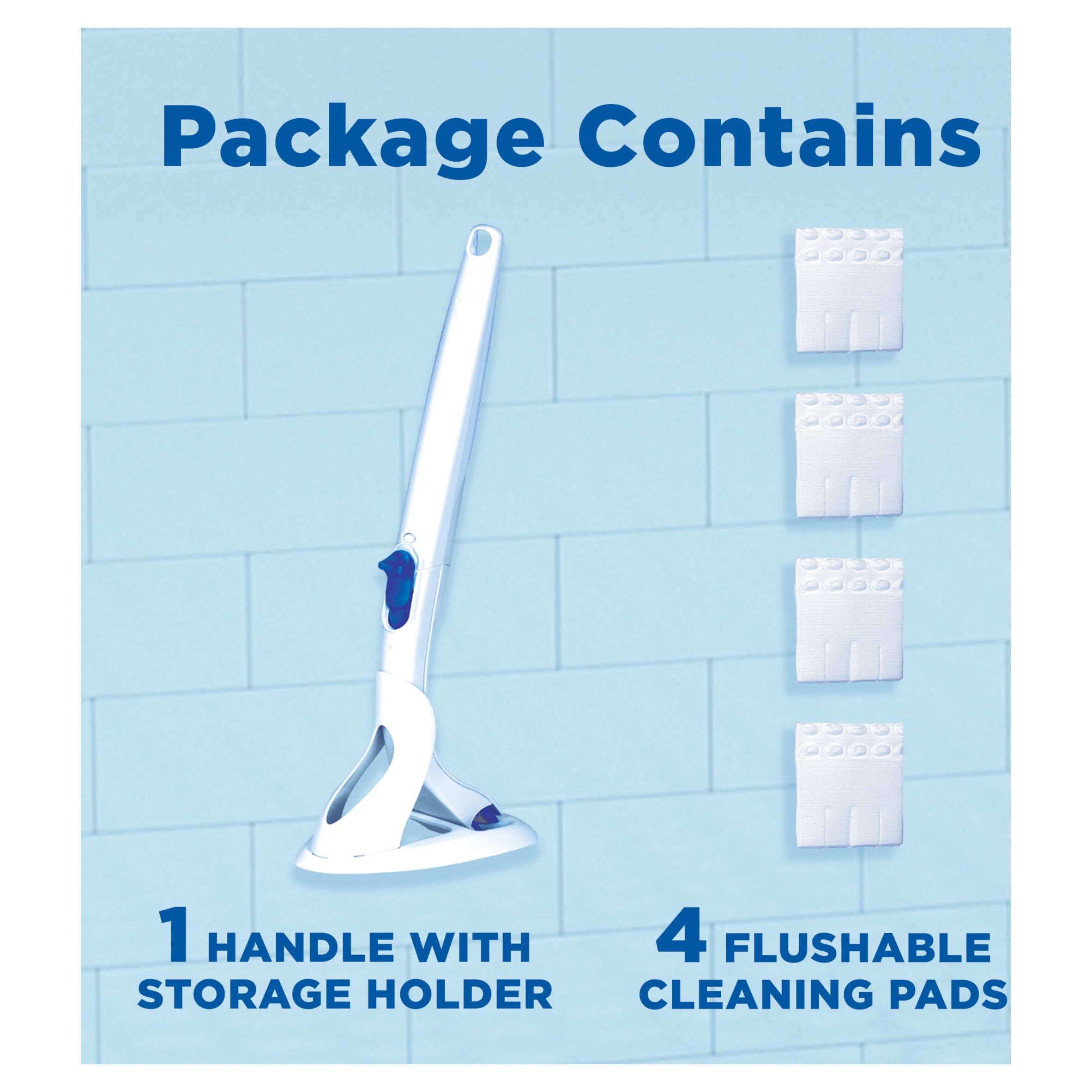 Duck Fresh Brush Handle + 4 Refills Toilet Cleaner - British product