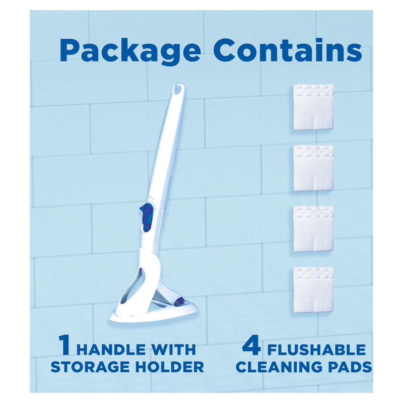 Duck Fresh Brush Handle + 4 Refills Toilet Cleaner - British product