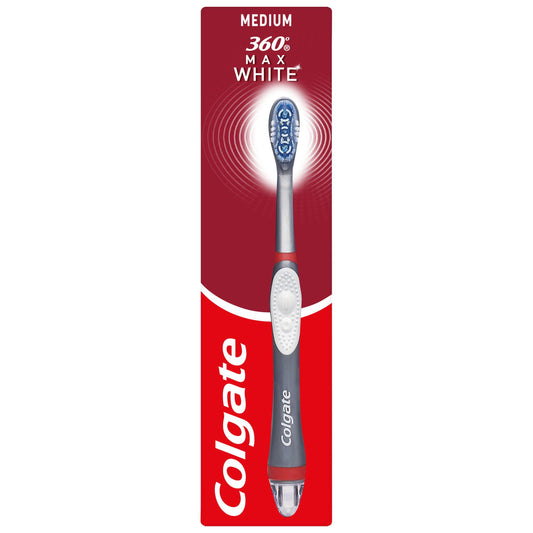 Colgate Battery Max White Expert Whitening Sonic Power Toothbrush GOODS Sainsburys   