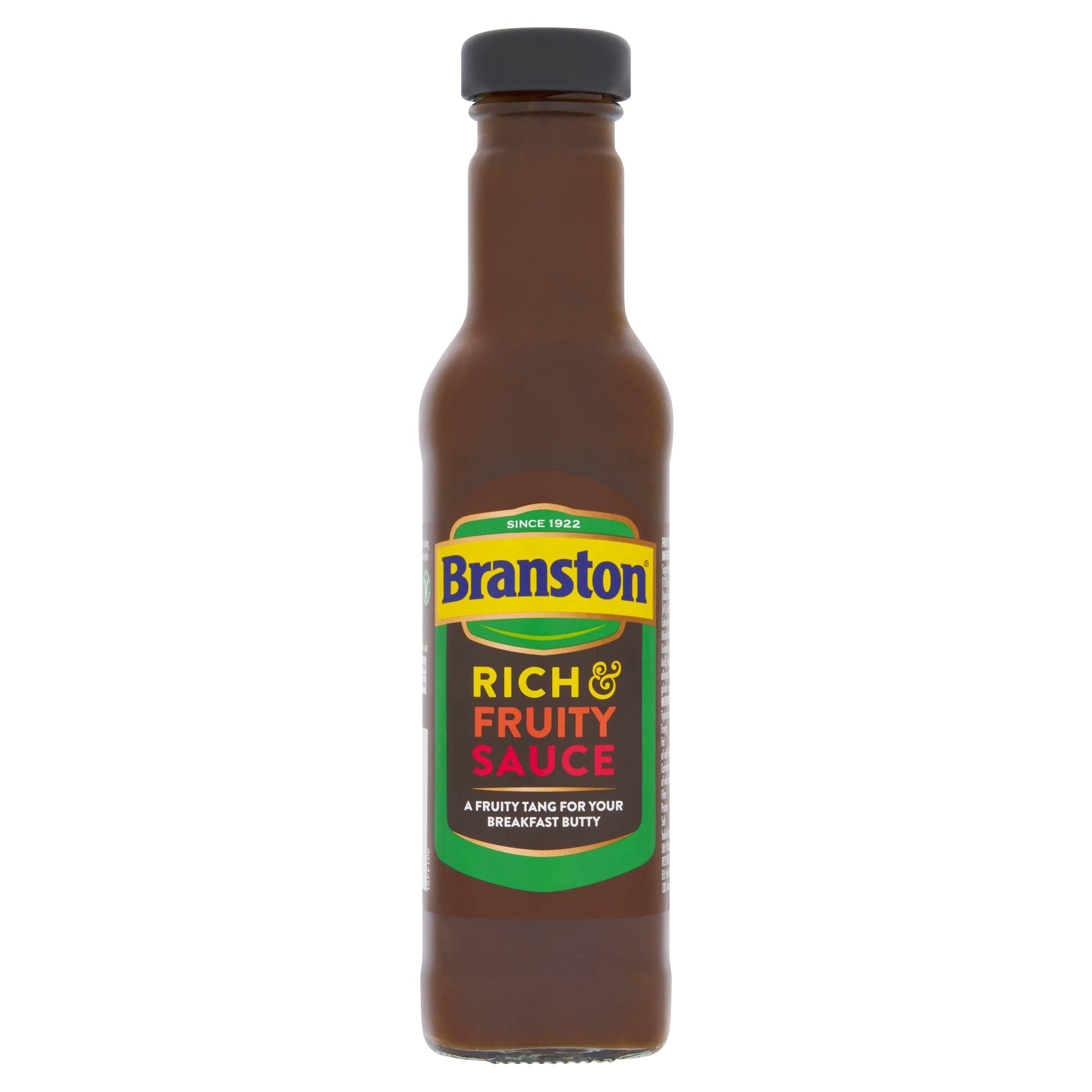 Branston Rich & Fruity sauce 245g, imported from the UK