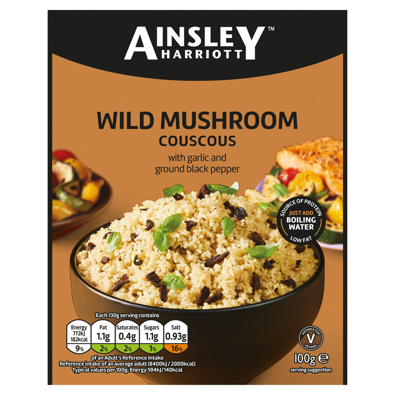 Ainsley Harriott Wild Mushroom Cous Cous 100g - British product