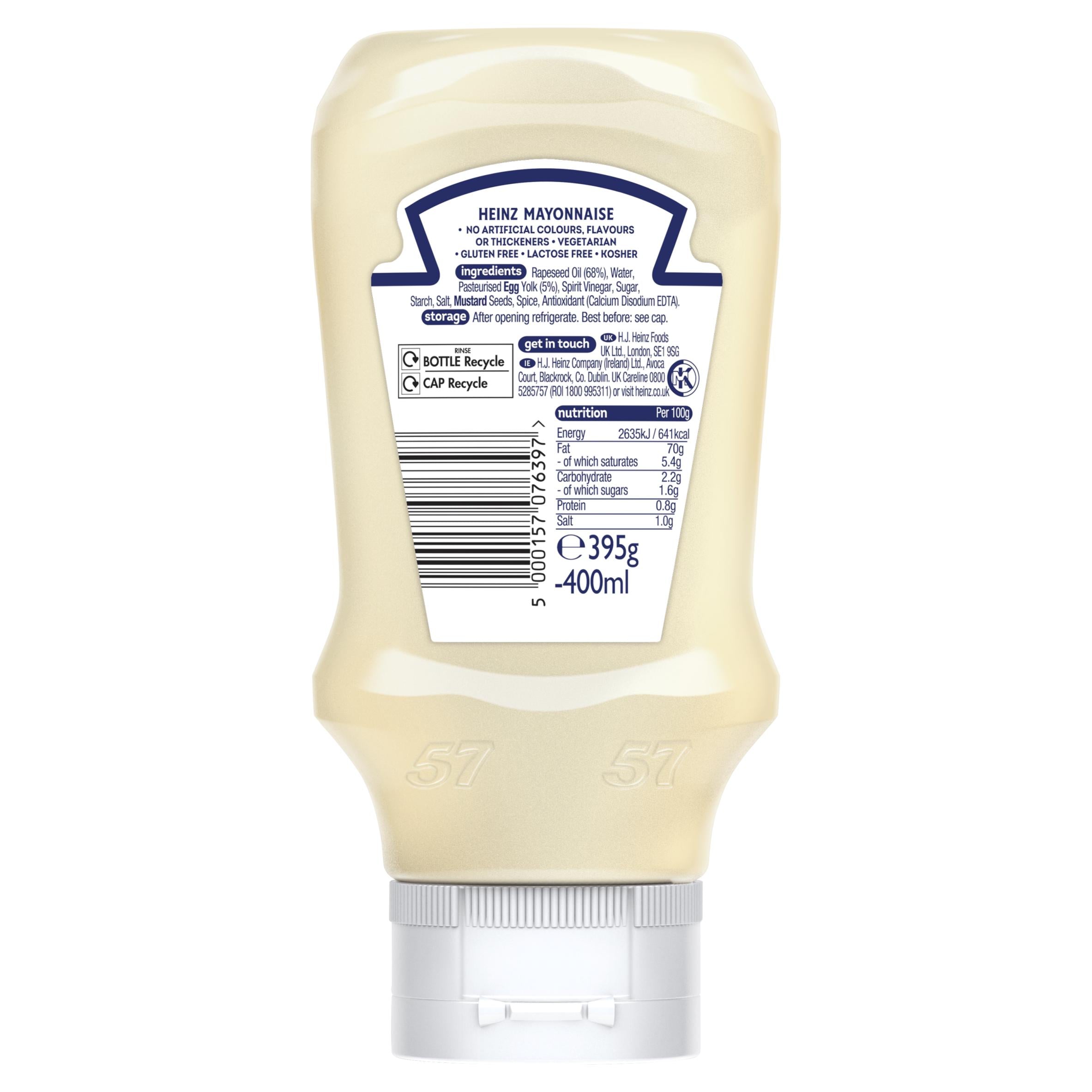 Heinz Seriously Good mayonnaise squeeze bottle 395g, UK version
