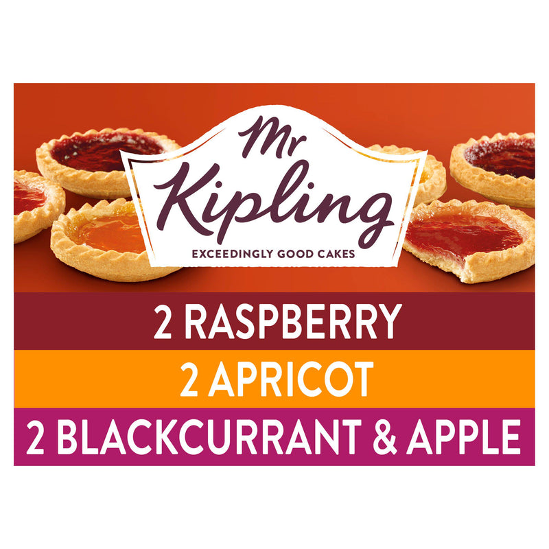 Mr Kipling jam tarts pack of 6 - British product