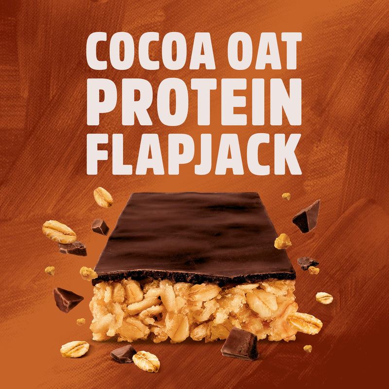 Trek cocoa oat protein flapjacks 3 x 50g, UK version