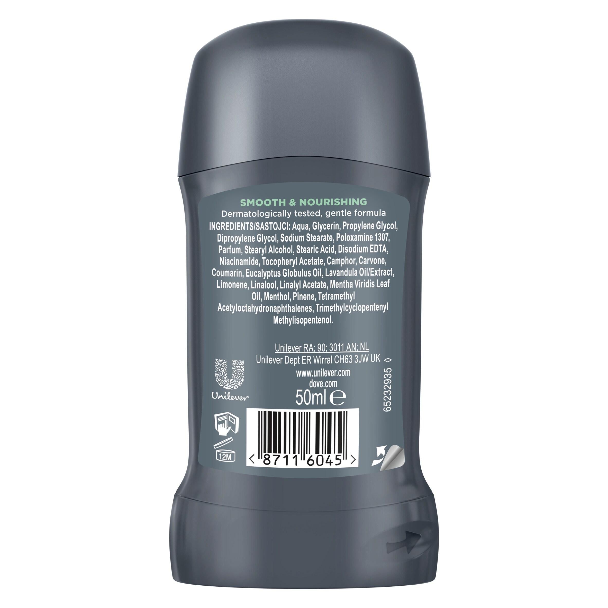 Dove Men+Care deodorant stick Bamboo & Aloe 50ml, UK version