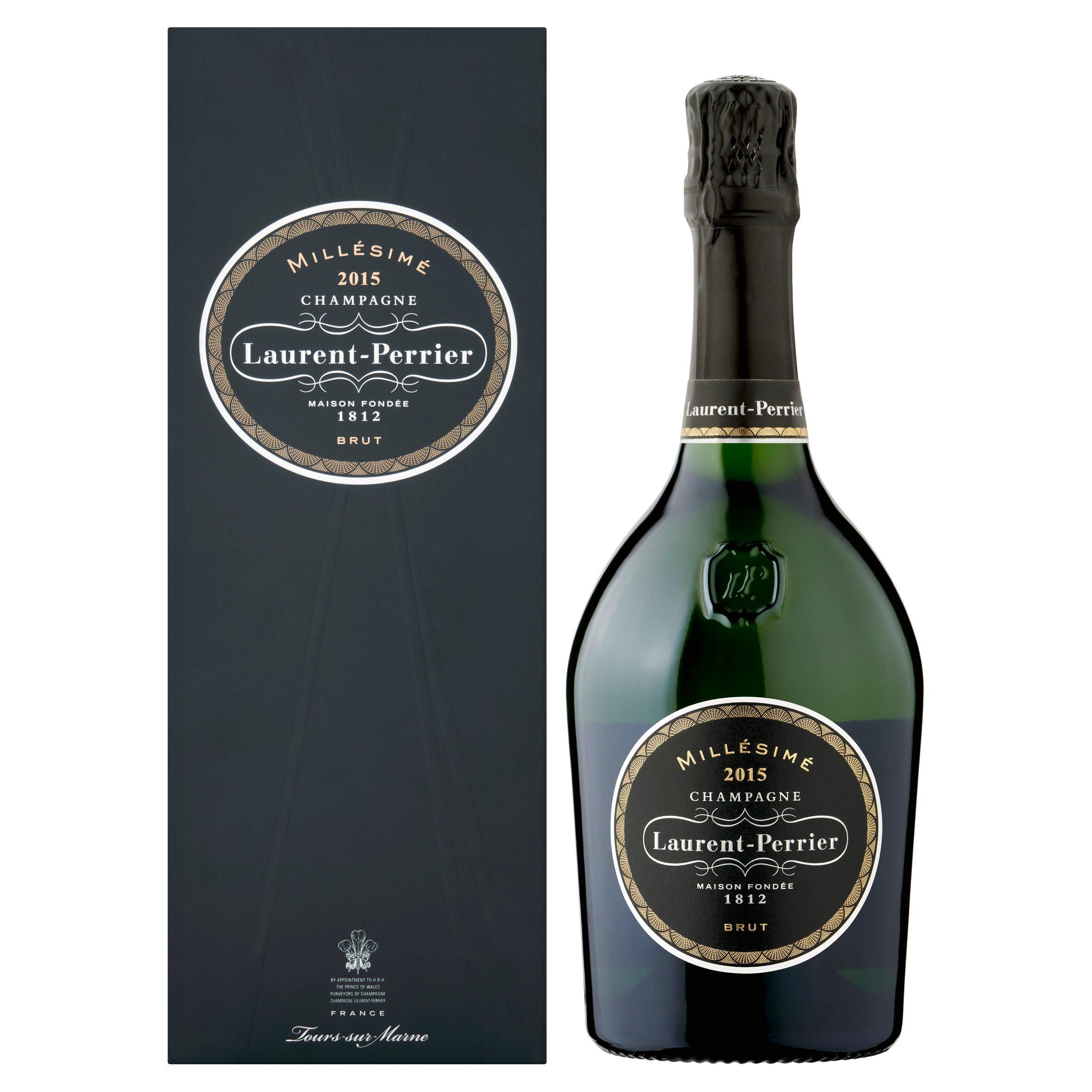 Laurent-Perrier vintage 2015 champagne 75cl (British brand)