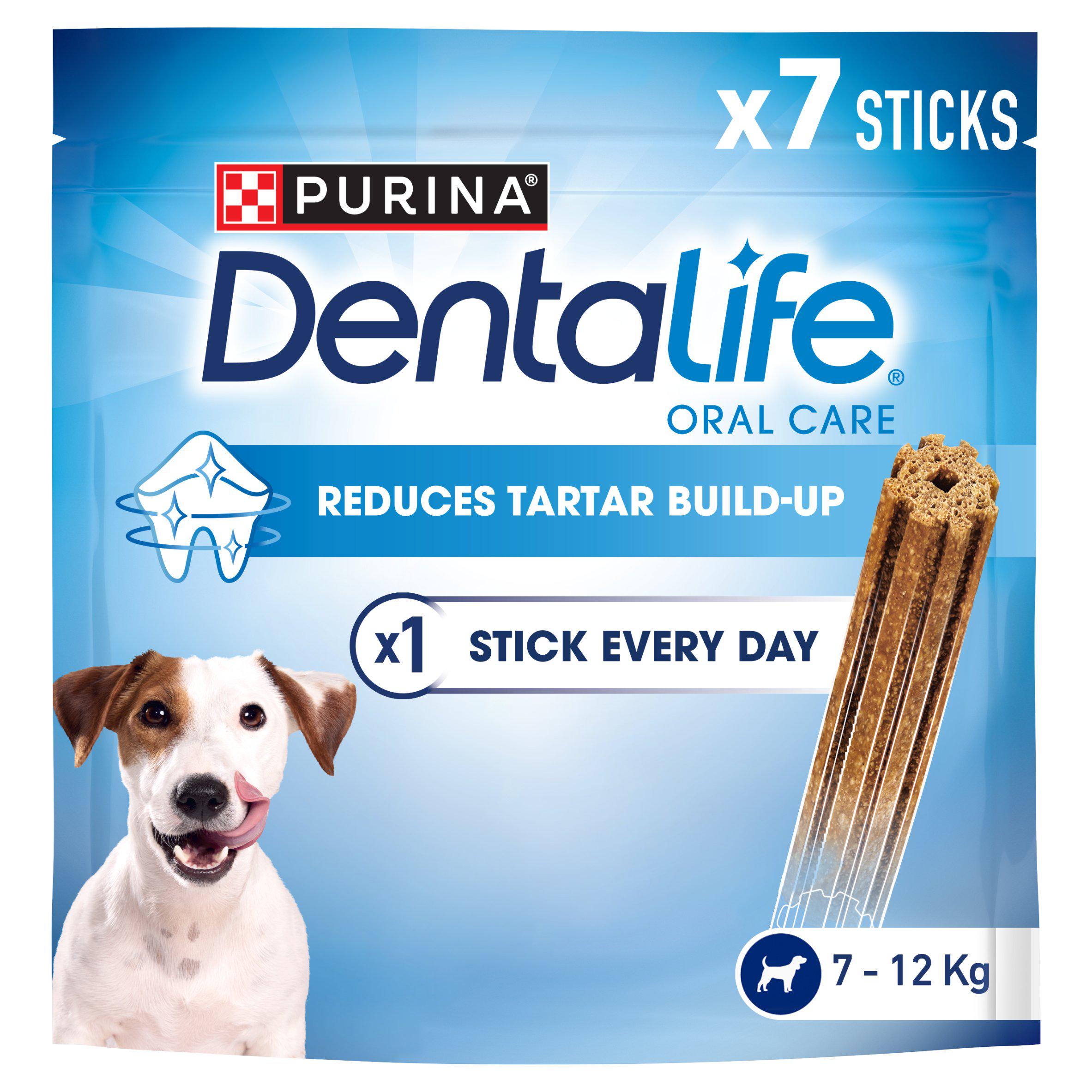 Dentalife chicken dental chews for small dogs, imported from the UK