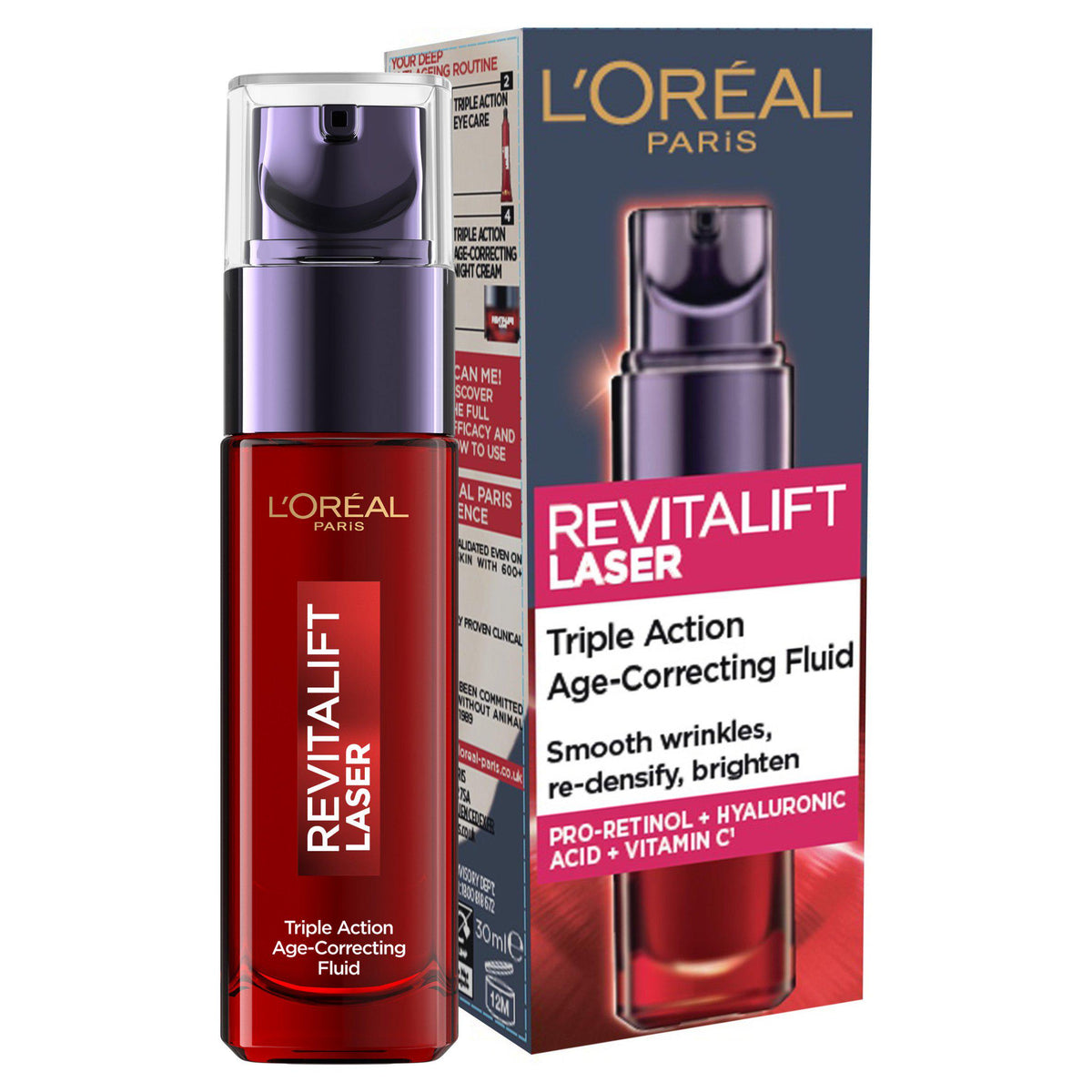 L'Oréal Paris Revitalift Laser Renew anti-ageing serum 30ml, imported from the UK