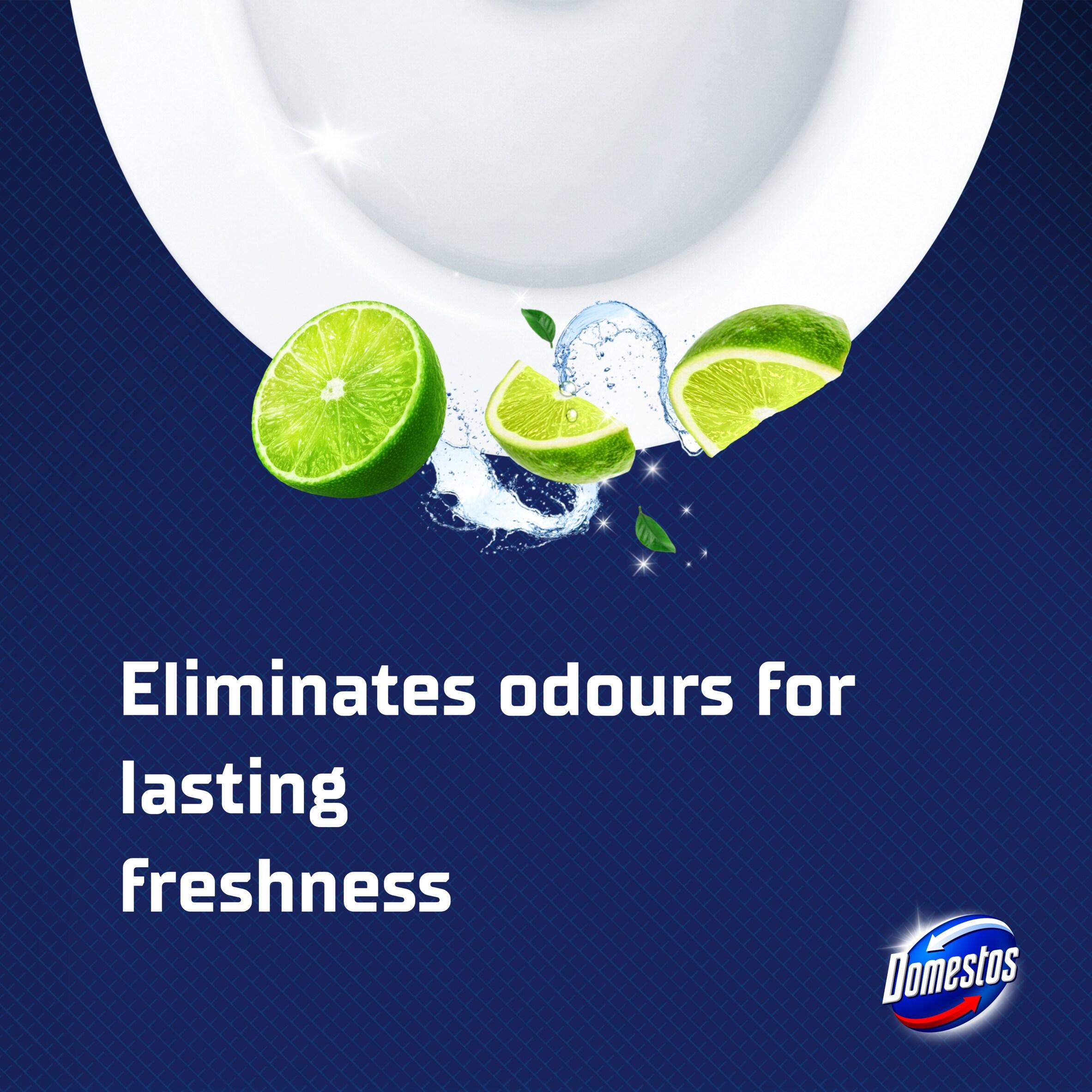 Domestos toilet cleaner Zero Limescale Lime 750ml, imported from the UK