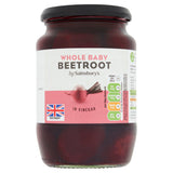 Sainsbury's whole baby pickled beetroot in vinegar 710g, imported from the UK