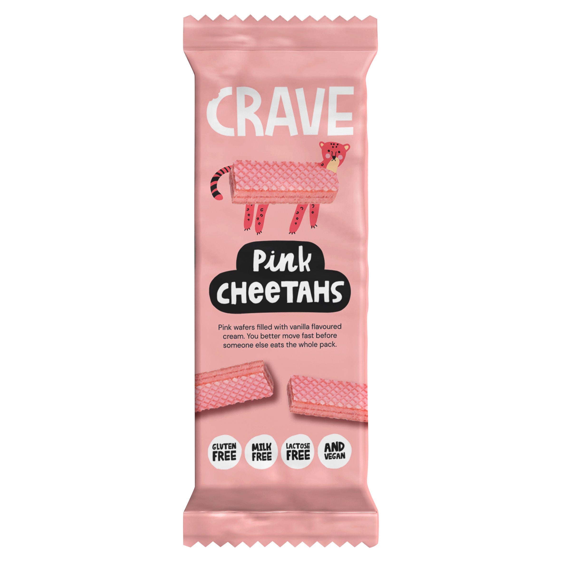 Crave Pink Cheetahs Vanilla Cream 100g - British product