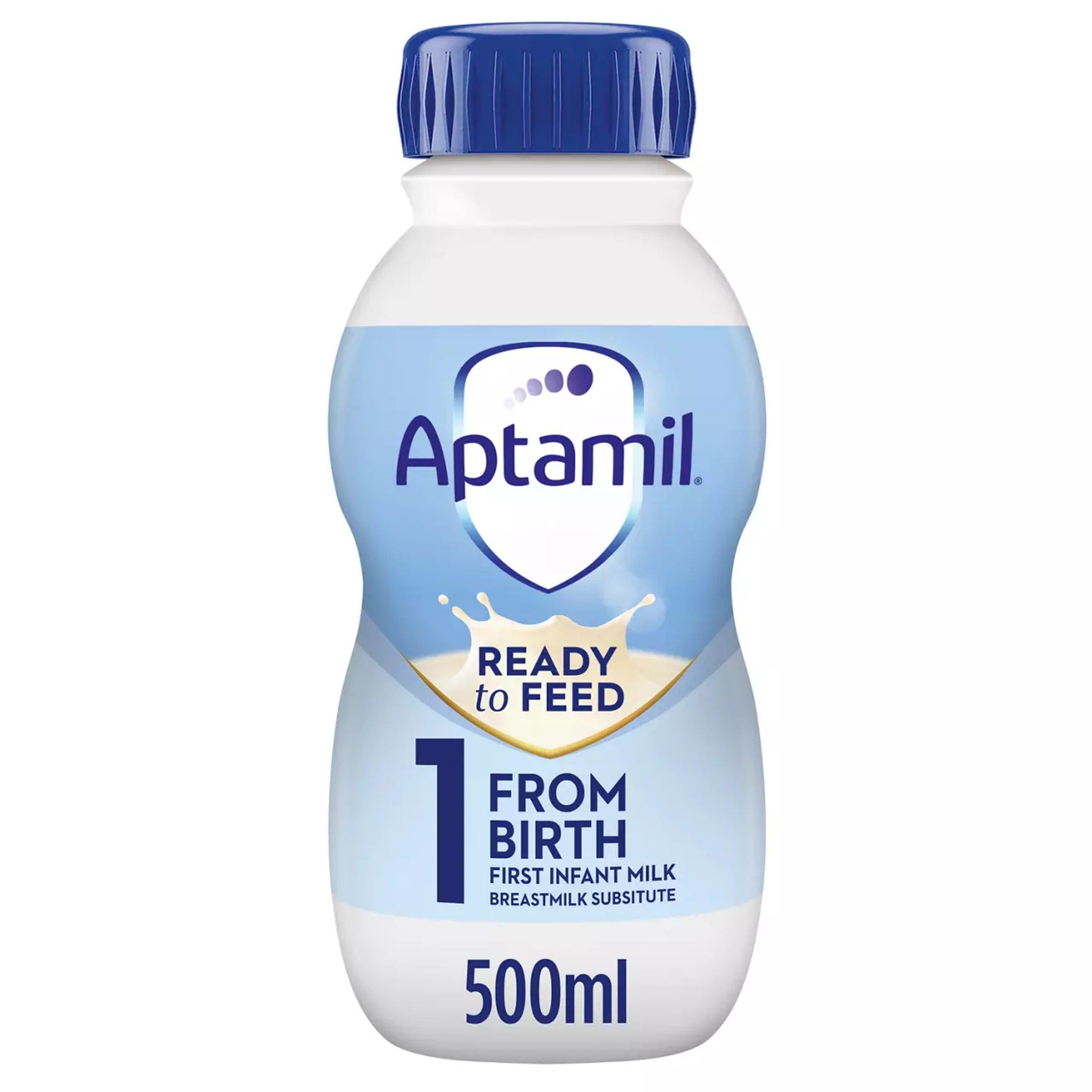 Aptamil First Infant Milk ready-to-feed 500ml (British brand)