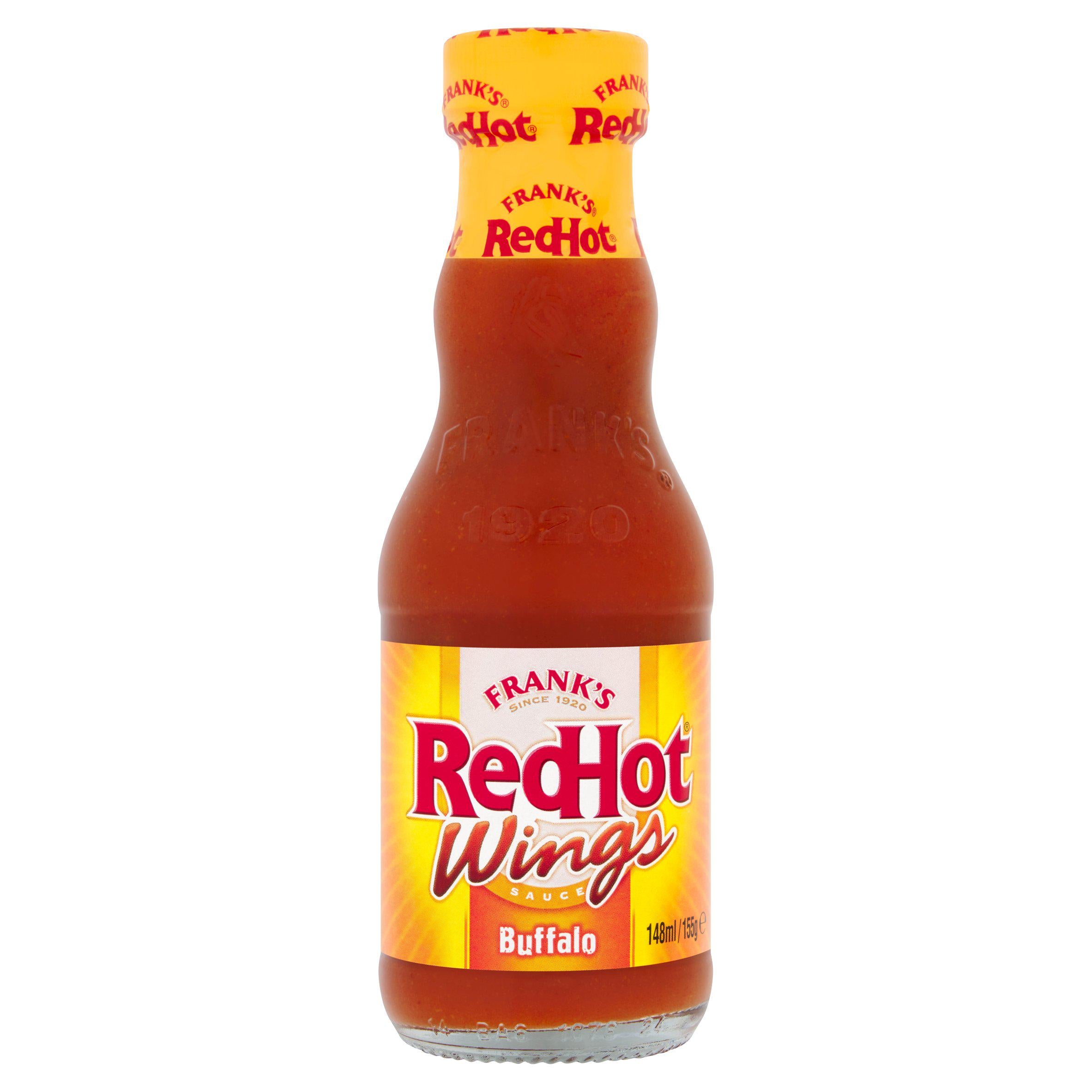 Frank's RedHot Buffalo Wings Sauce 148ml, UK version