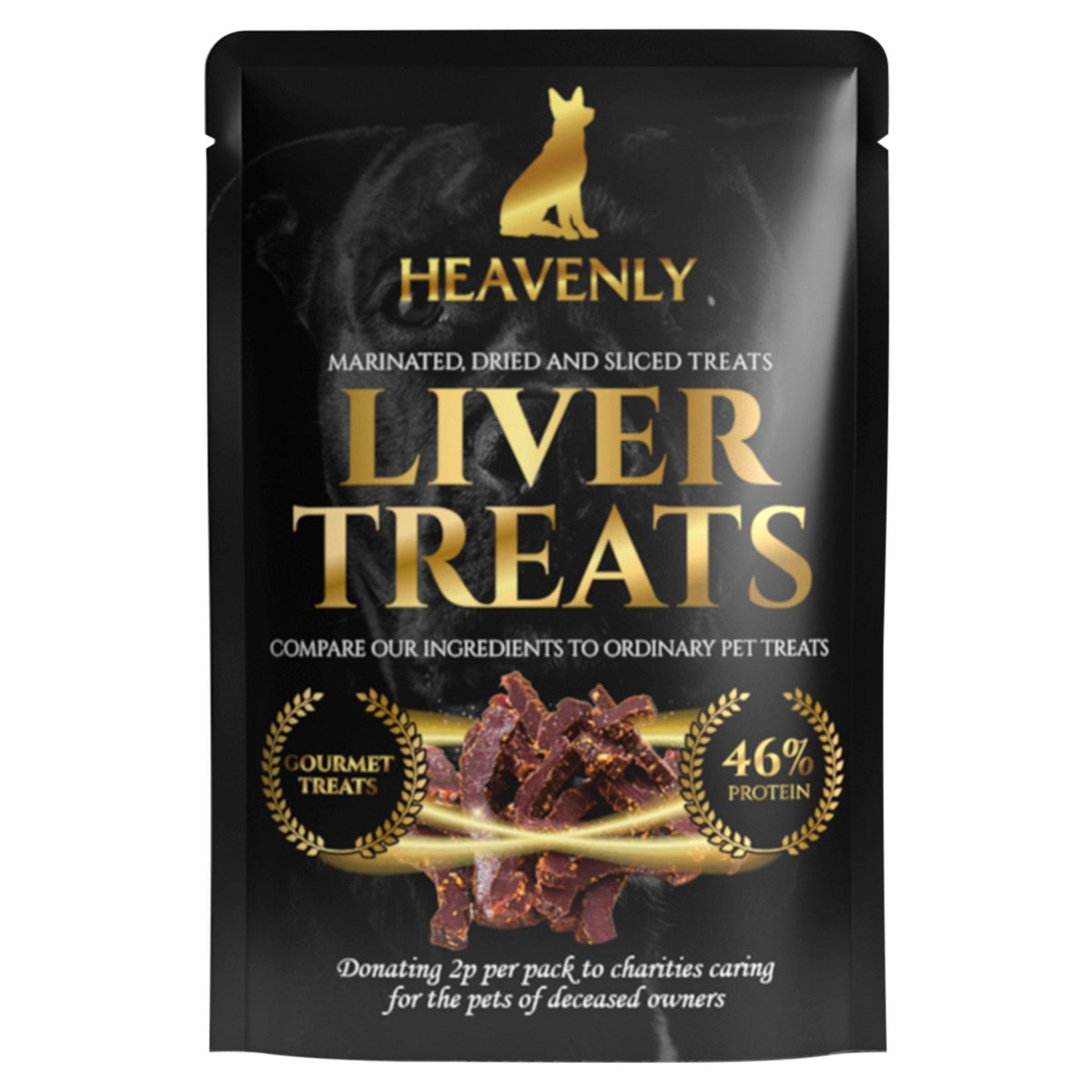 Heavenly Liver Dog Treats 50g