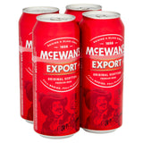 McEwan's Export Scottish Ale 4x500ml cans - British product