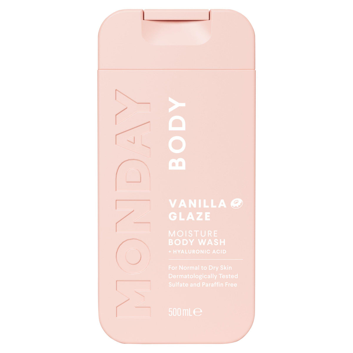 Monday Haircare Vanilla Glaze body wash 500ml (British brand)