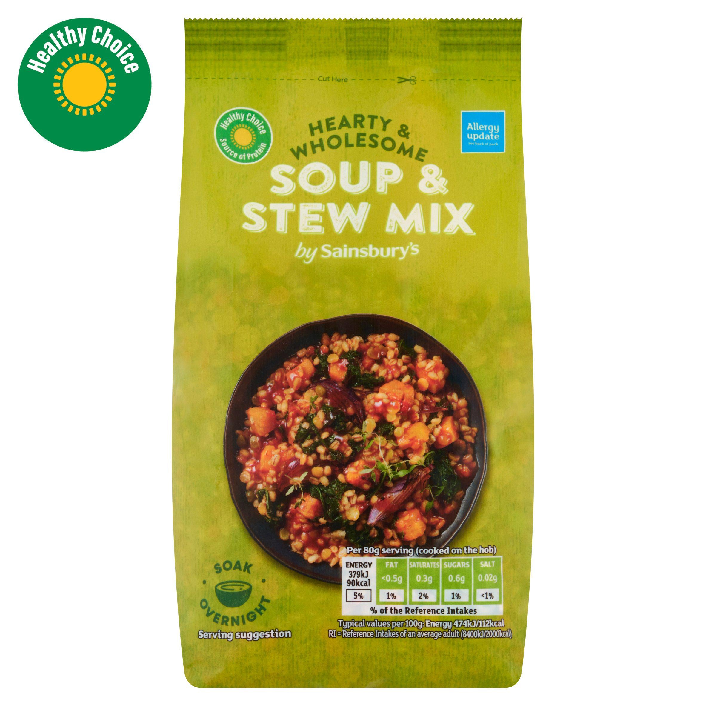 Sainsbury's soup and stew mix 500g (British brand)