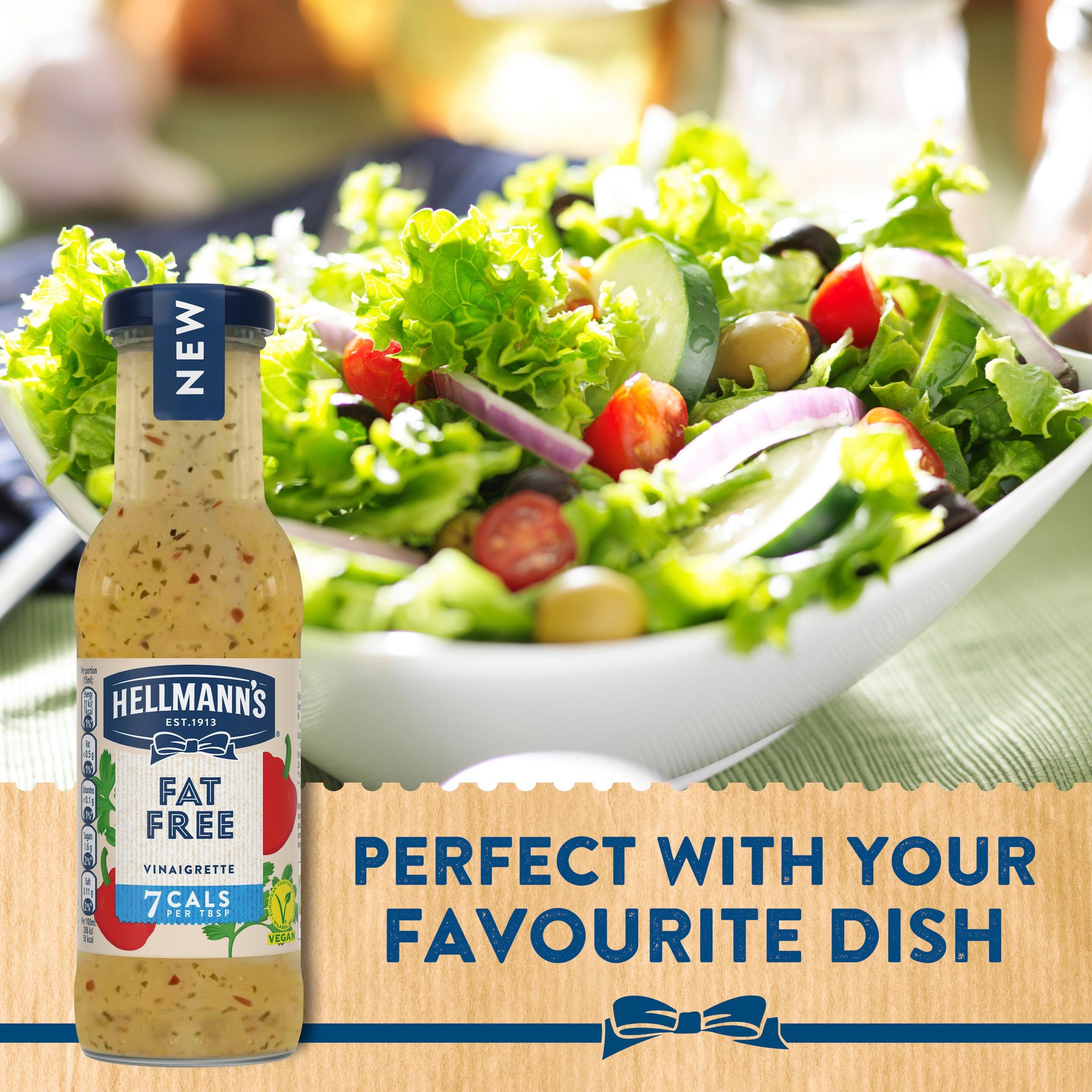 Hellmann's fat free vinaigrette 250ml (British brand)