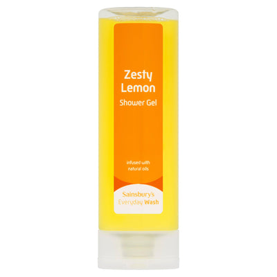 Sainsburys Sainsbury's Everyday Wash Zesty Lemon Shower Gel 250ml- Buy online at McGrocer