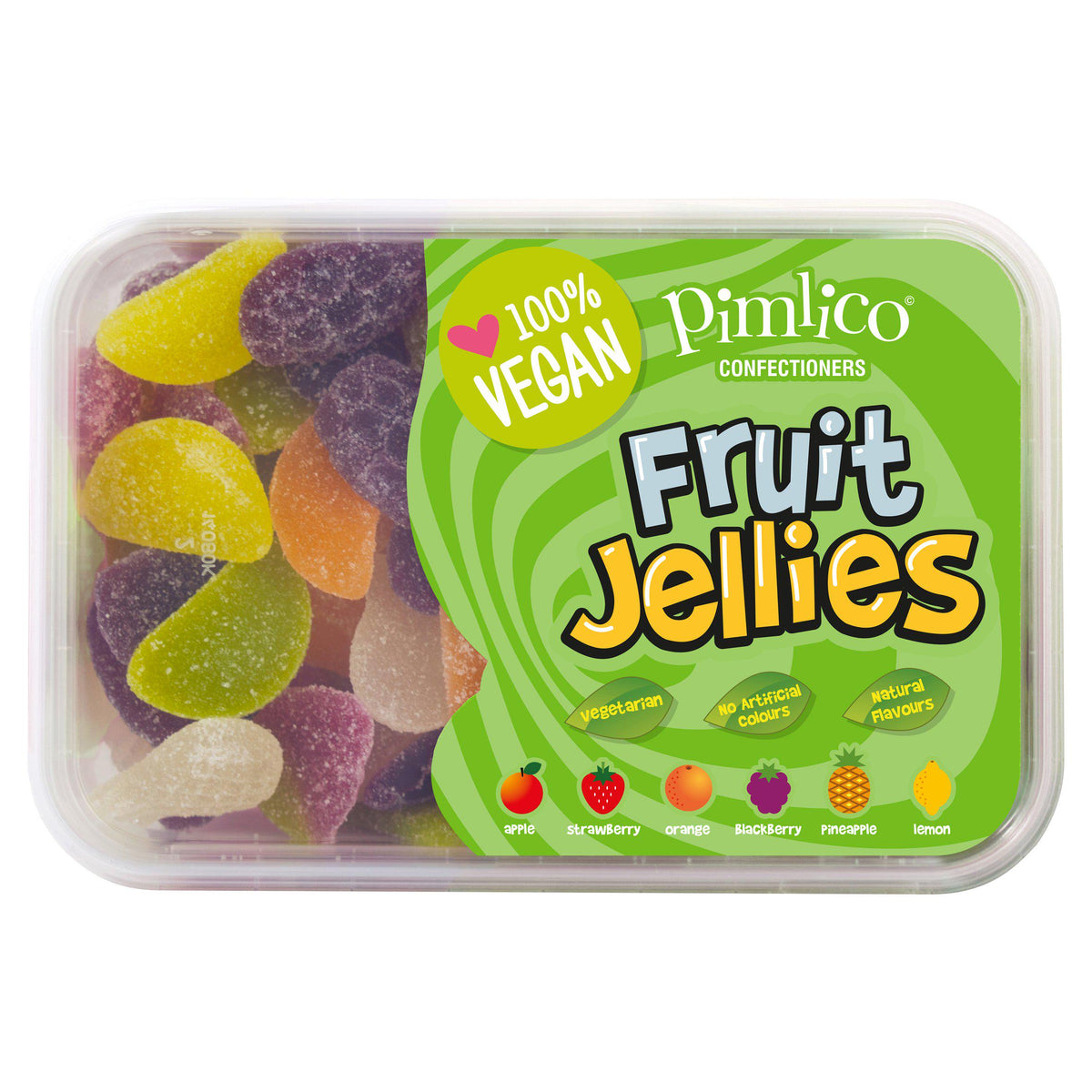 Pimlico Confectioners fruit jellies 450g, imported from the UK