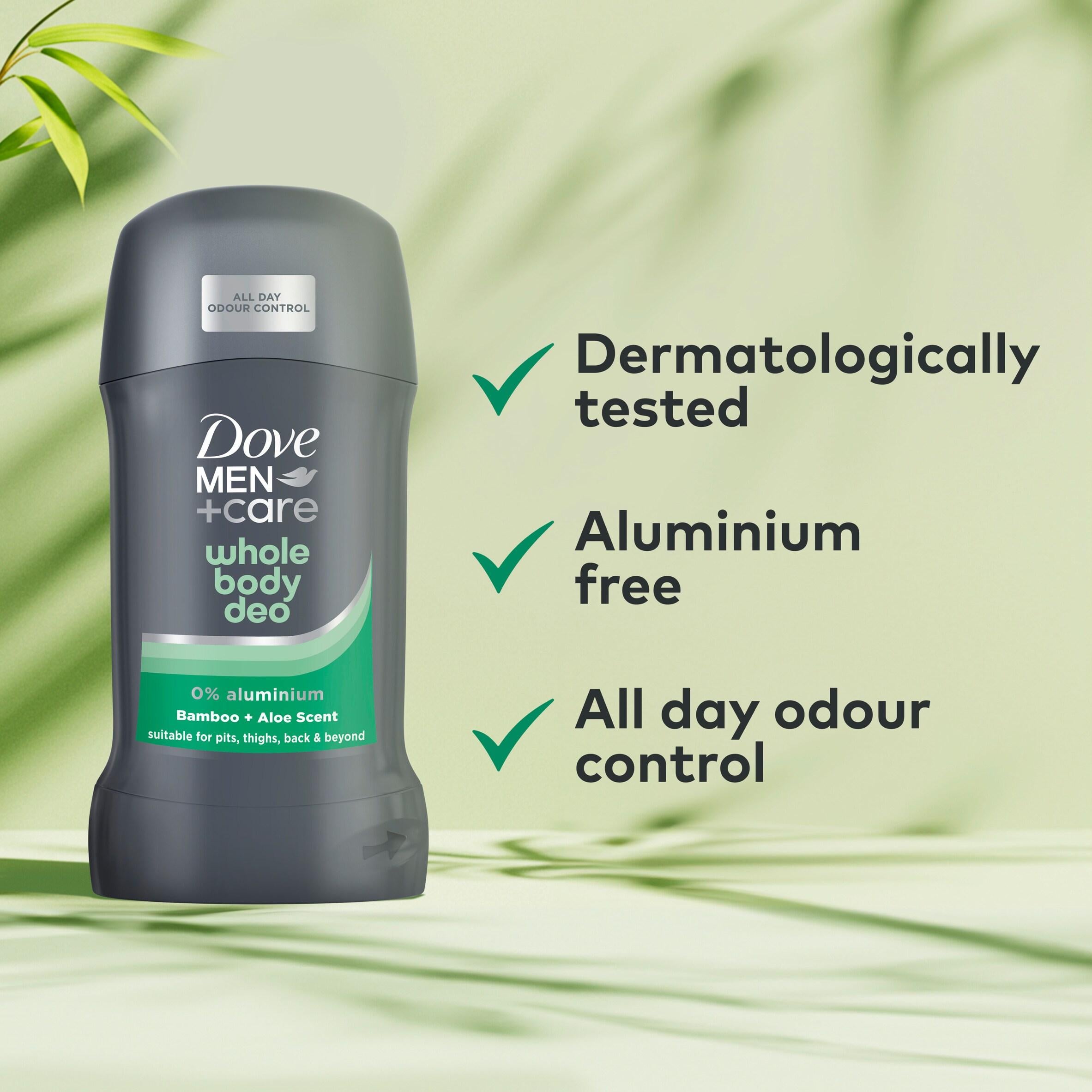 Dove Men+Care deodorant stick Bamboo & Aloe 50ml, UK version