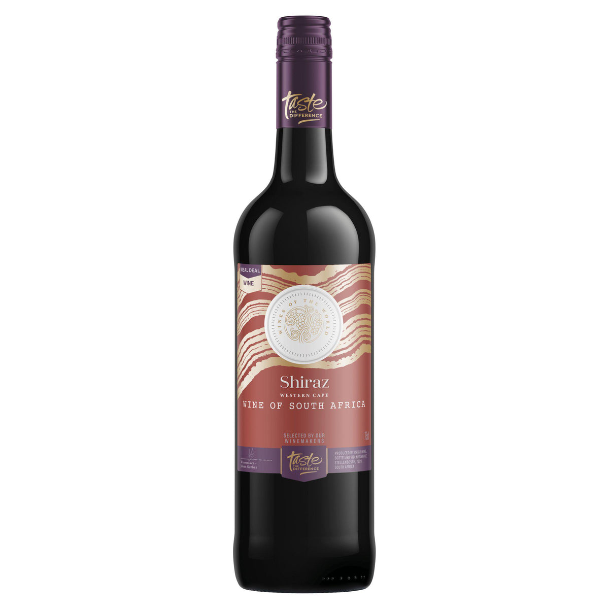 Sainsbury's Taste the Difference Shiraz red wine 75cl (British brand)