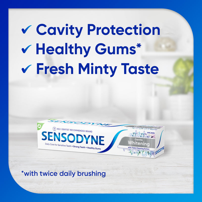 Sensodyne toothpaste Gentle Whitening 75ml, UK version