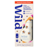 Wild Honey & Cactus Flower Natural Deodorant 40g (British brand)