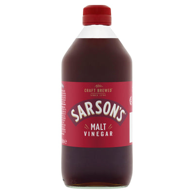 Sainsburys Sarson's Brown Malt Vinegar 568ml- Buy online at McGrocer