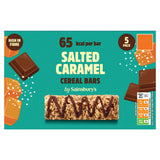 Sainsbury's salted caramel cereal bars 95g (British brand)