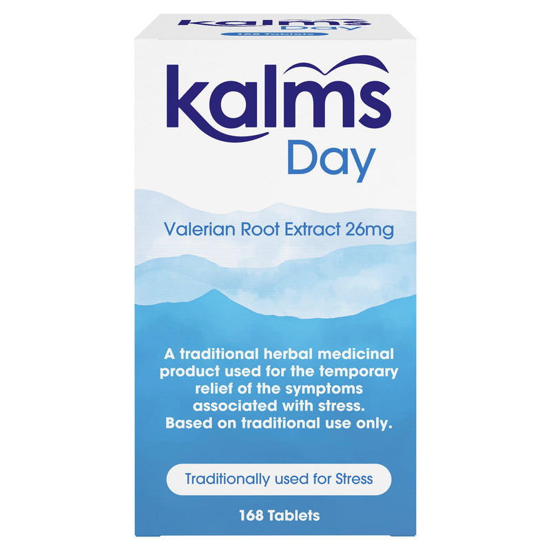 Kalms valerian root extract tablets 168-pack, imported from the UK