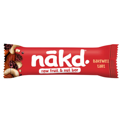 Sainsburys Nakd Bakewell Tart Fruit & Nut Bar 35g- Buy online at McGrocer