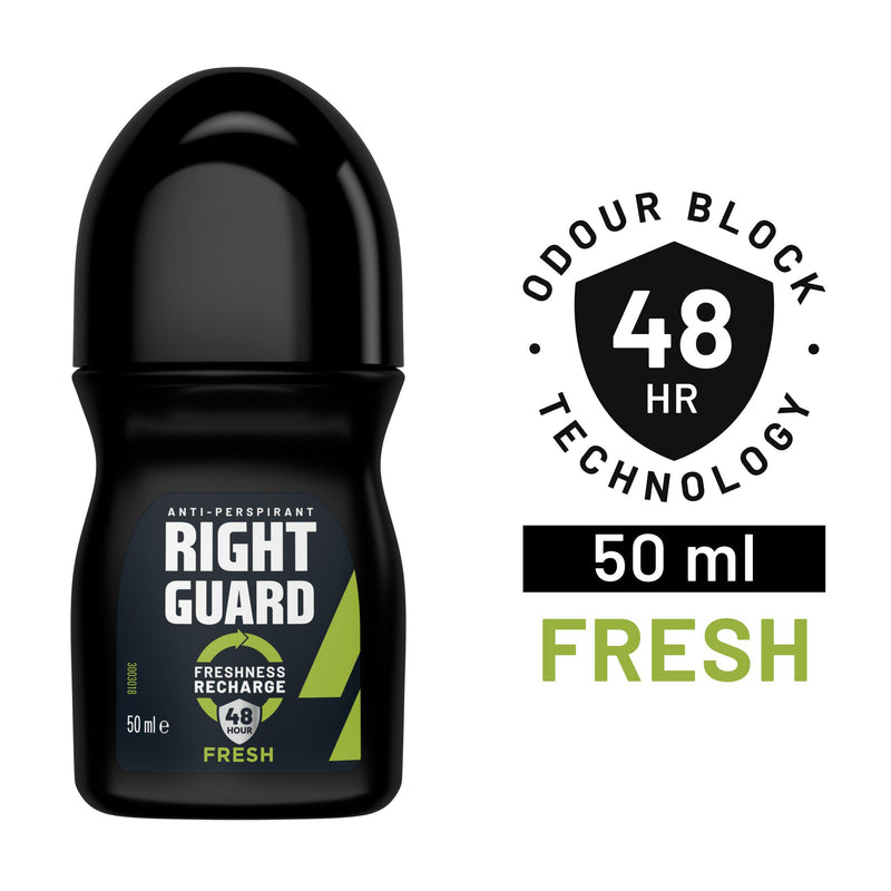 Right Guard antiperspirant deodorant Fresh 50ml (British brand)