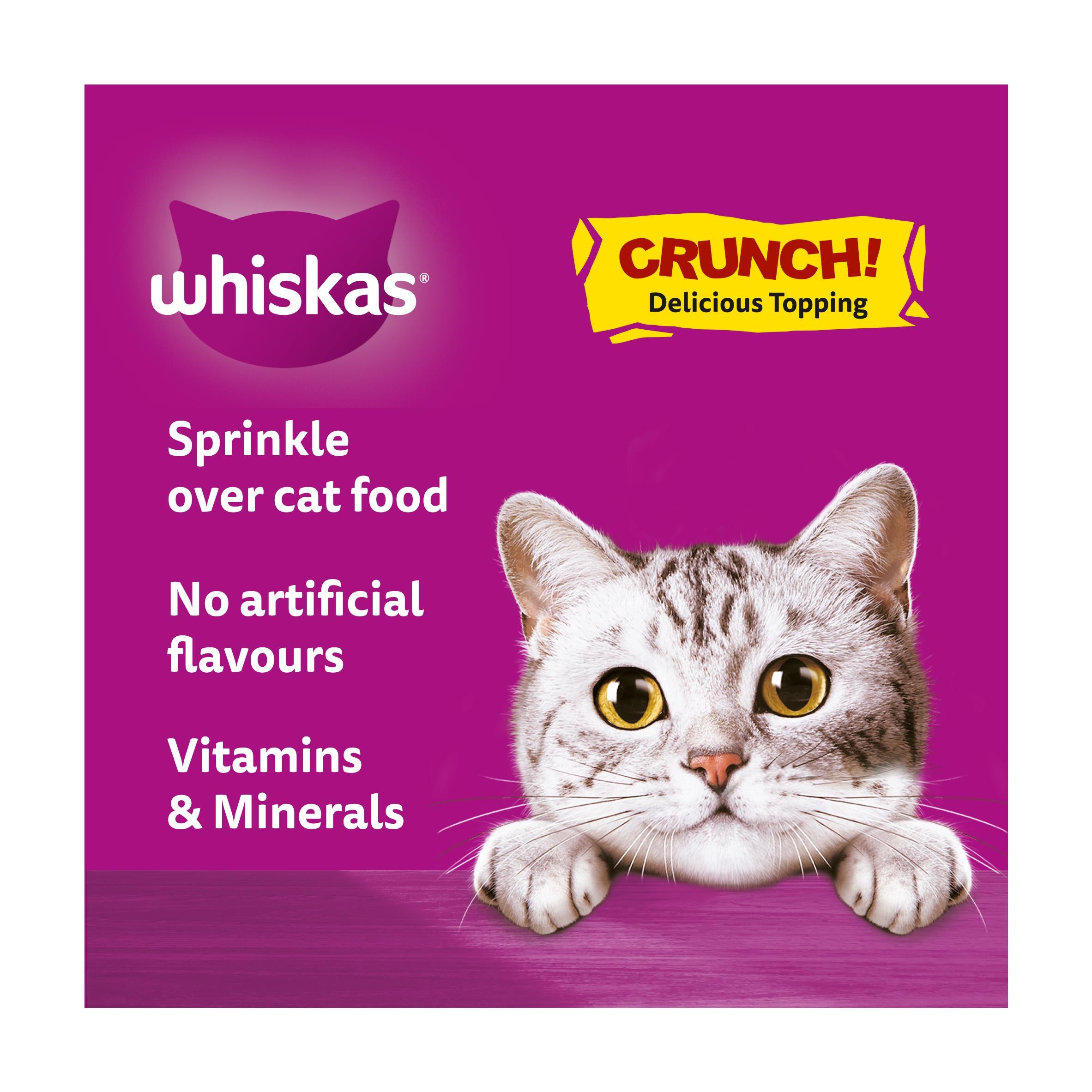 Whiskas Crunch treat biscuits 100g - British product